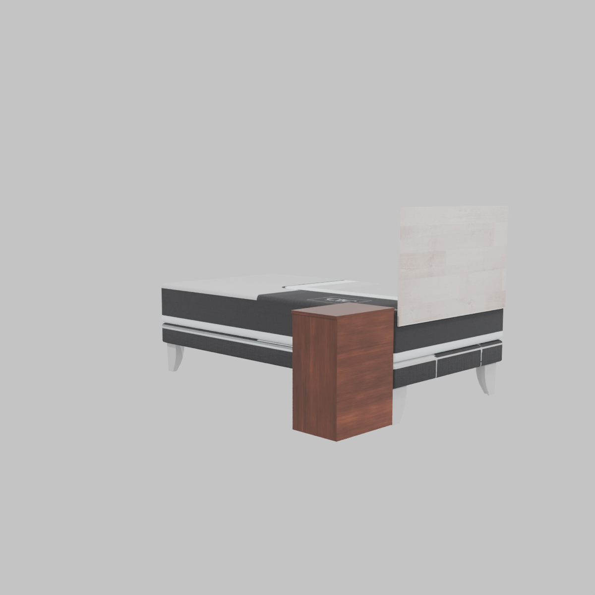 Cama Europea New Ortopedic 1.5 Plazas BN