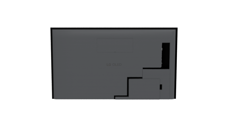 Sleek Modern Television 3D Model - Professional 3D Model Render 5