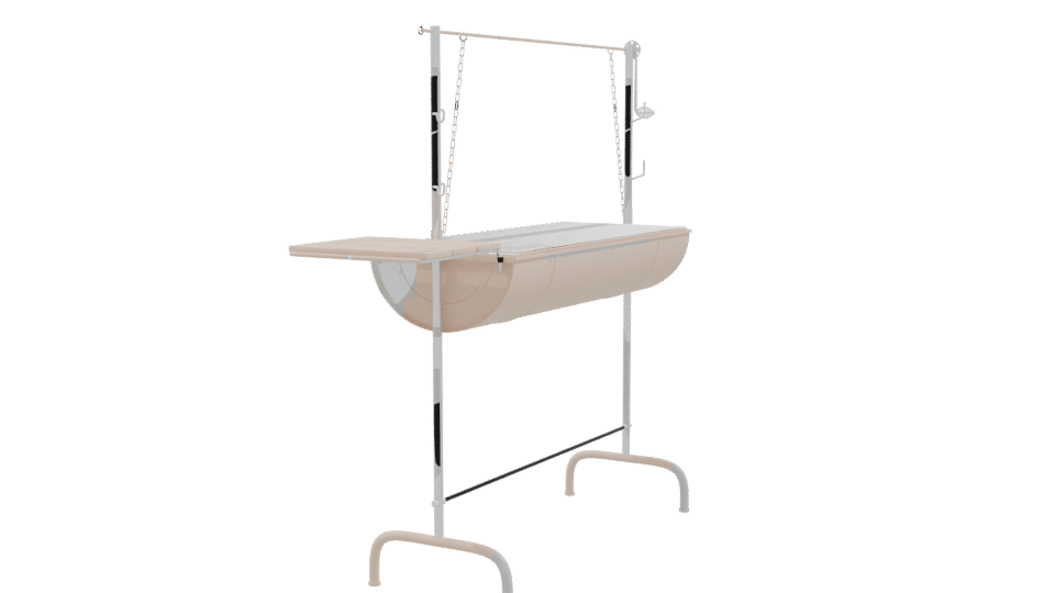 Heavy-Duty Outdoor BBQ Grill 3D - Professional 3D Model Render 9