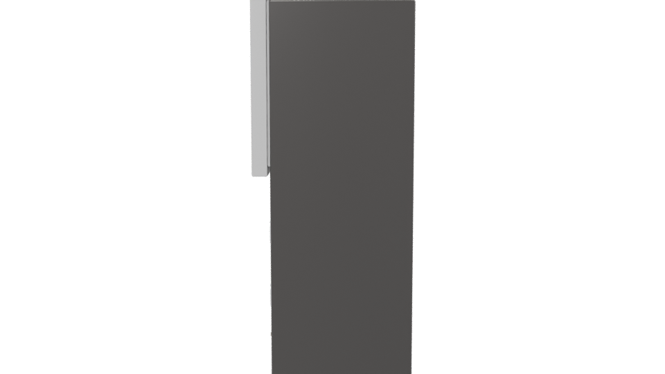 Sleek Modern Refrigerator 3D Model - Professional 3D Model Render 2