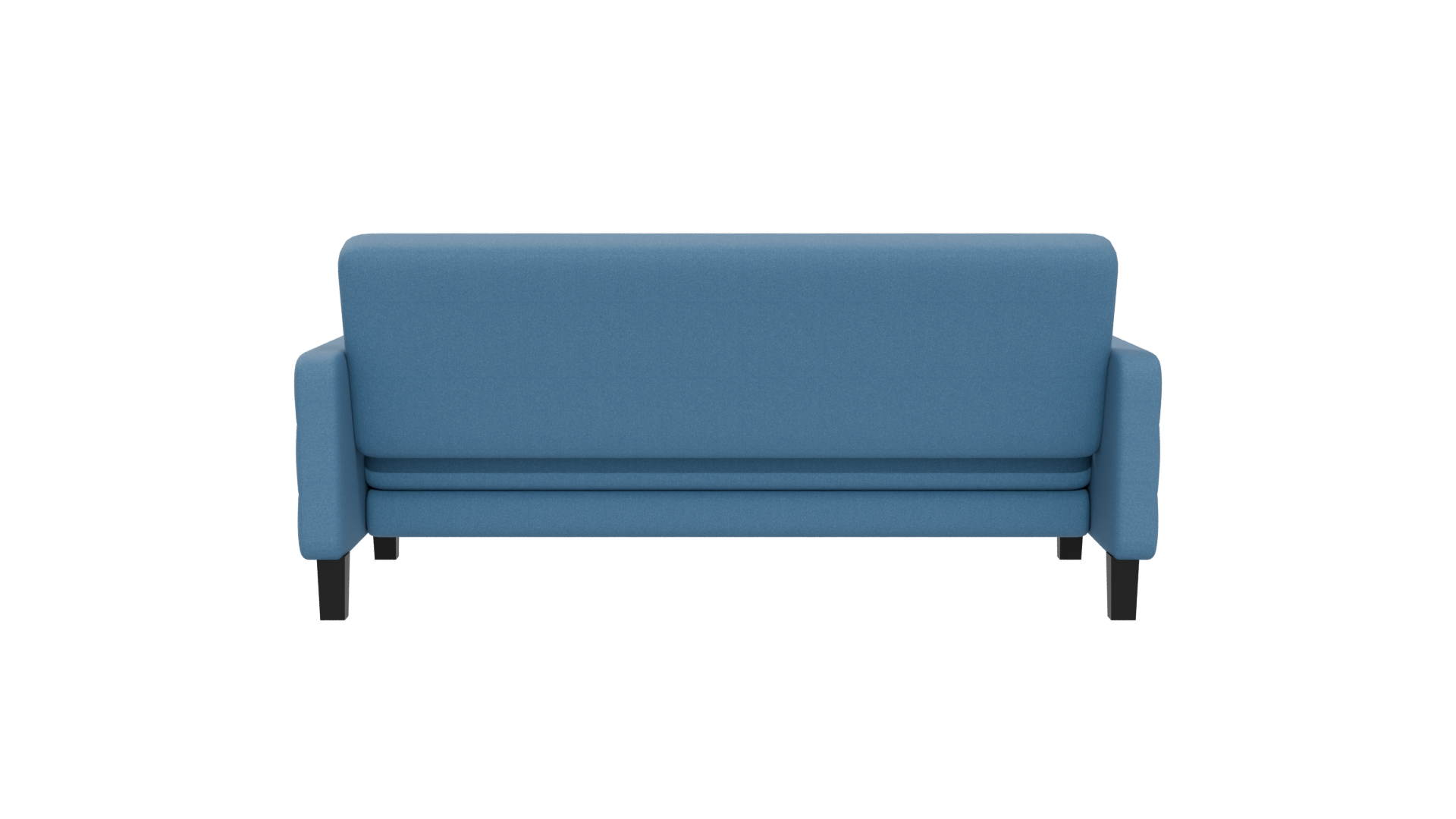 Blue Futon Sofa Model 3D - Professional 3D Model Render 20