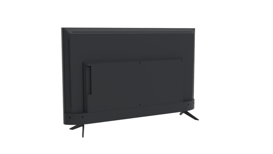Sleek Modern Television Model - Professional 3D Model Render 4