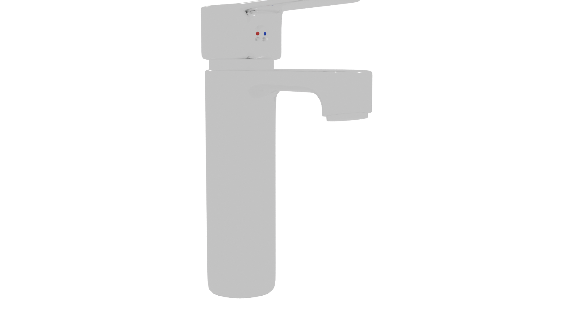 Polished Metal Industrial Pipe Model - Professional 3D Model Render 10