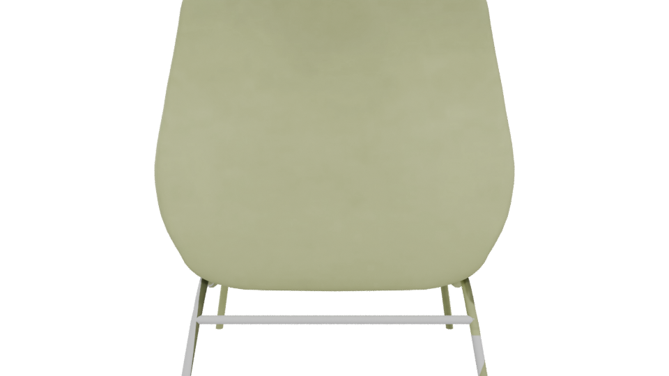 Stylish Modern Accent Chair 3D - Professional 3D Model Render 5