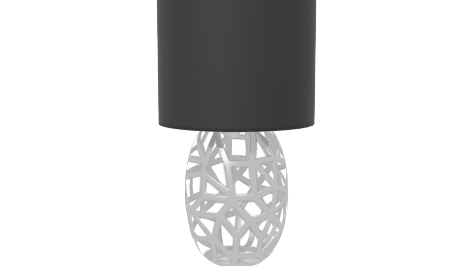 Elegant Black Table Lamp 3D - Professional 3D Model Render 6