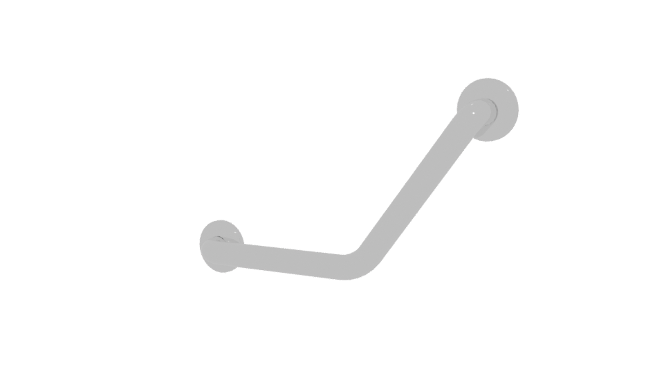 Stylish Bathroom Grab Bar 3D - Professional 3D Model Render 12