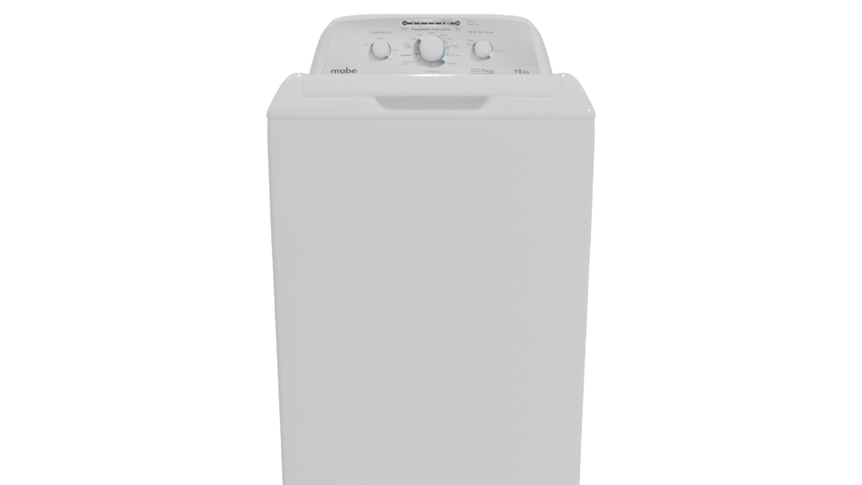 Top-Loading Washing Machine 3D - Professional 3D Model Render 11