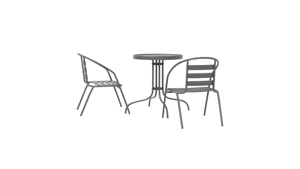 Congo Miranda Garden Furniture Set 3D - Professional 3D Model Render 6