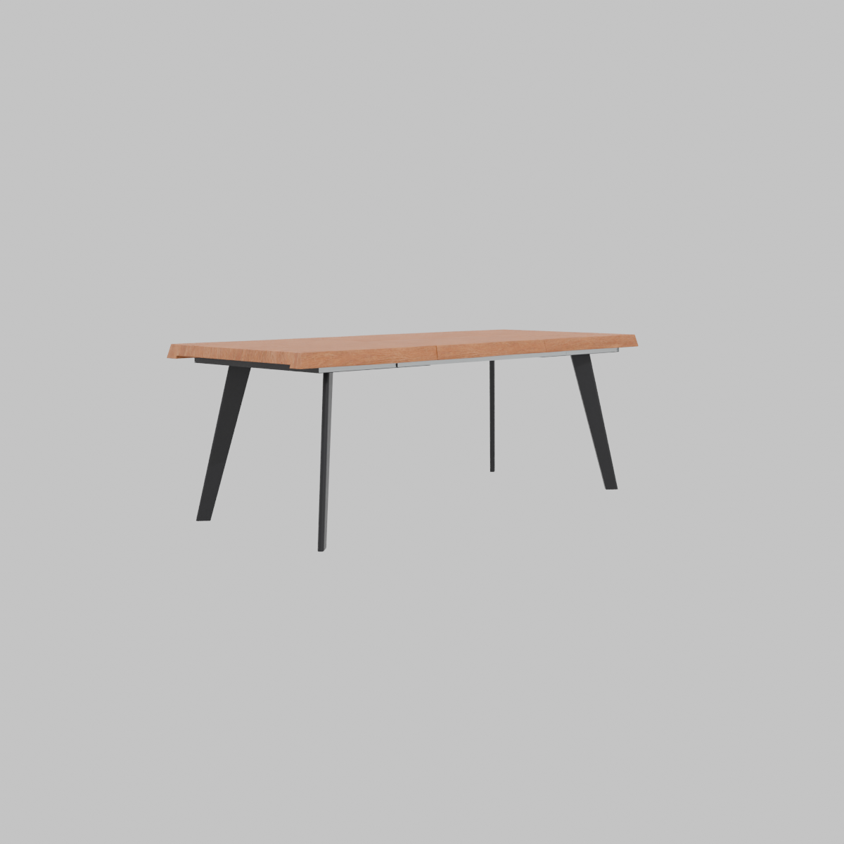 Modern Dining Table Wave 3D - Professional 3D Model Render 5
