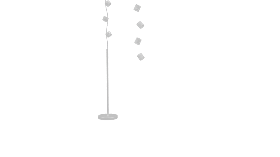 Elegant Modern Floor Lamp 3D Model - Professional 3D Model Render 3