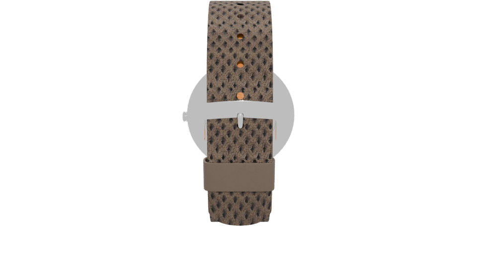 Elegant Leather Strap Watch 3D - Professional 3D Model Render 5