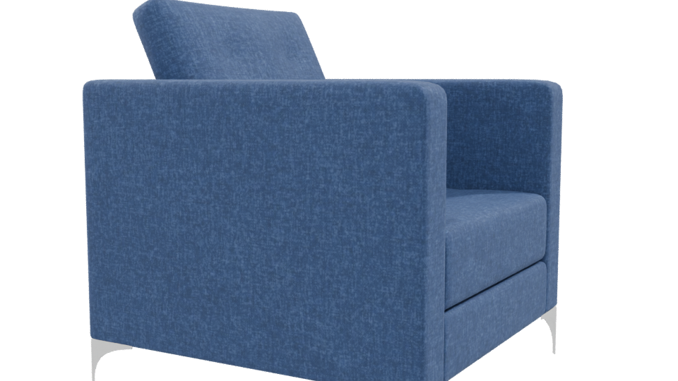 Contemporary Armchair 3D Model - Professional 3D Model Render 9
