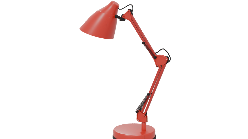 Stylish Desk Lamp 3D Model - Professional 3D Model Render 6
