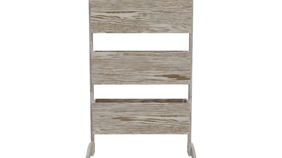 Stylish Wooden Display Stand 3D - Professional 3D Model Render 11