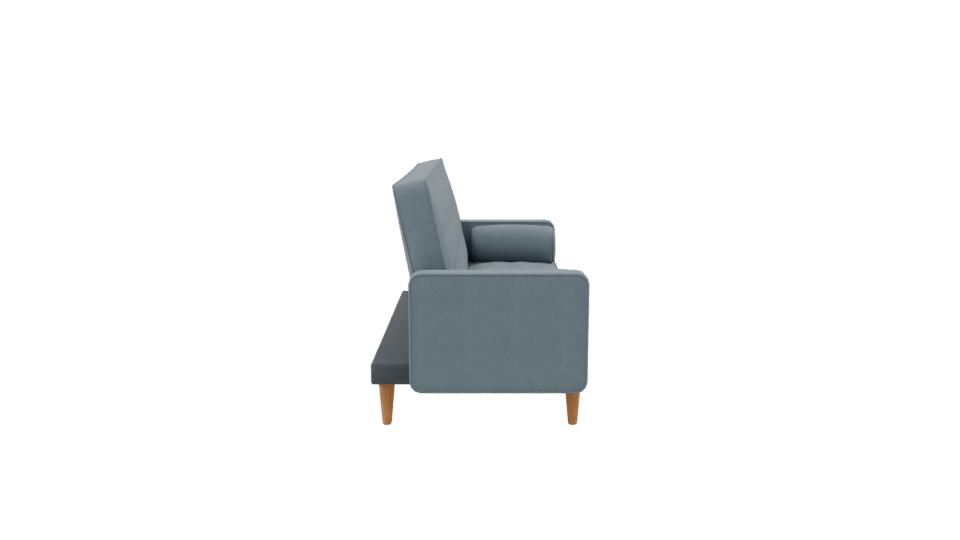 Stylish Modern Fabric Sofa 3D Model - Professional 3D Model Render 8
