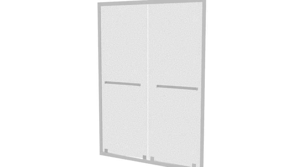 Stylish Minimalist Display Panel 3D Model - Professional 3D Model Render 6