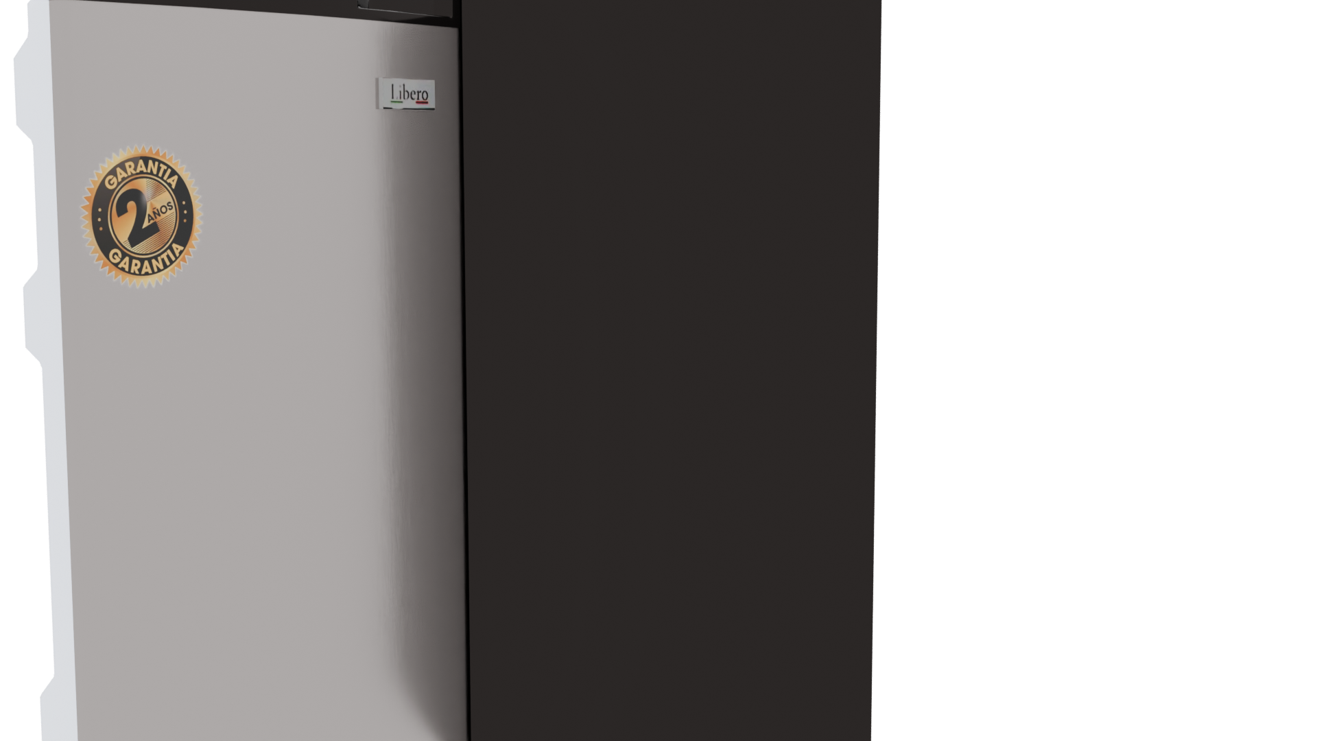 Classic Refrigerator 3D Model - Professional 3D Model Render 2