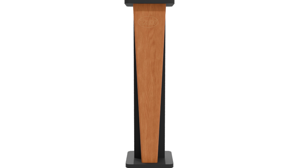 Stylish Wooden Podium Model - Professional 3D Model Render 11