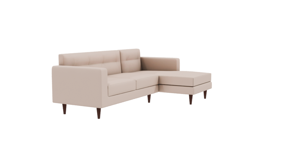 Stylish Modern Sofa 3D Model - Professional 3D Model Render 9