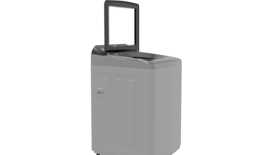 Top Loading Washing Machine 3D - Professional 3D Model Render 9