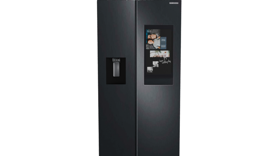 Sleek Smart Refrigerator 3D Model - Professional 3D Model Render 11