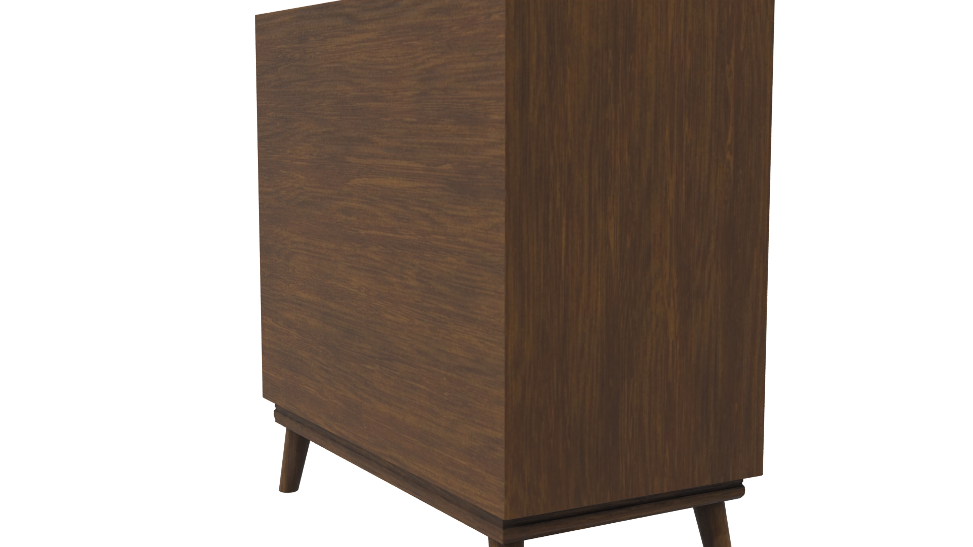 Mid-Century Modern Chest of Drawers - Professional 3D Model Render 7