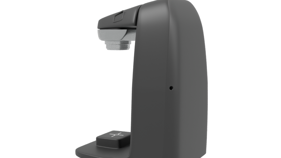 Stylish Modern Desktop Organizer 3D - Professional 3D Model Render 3