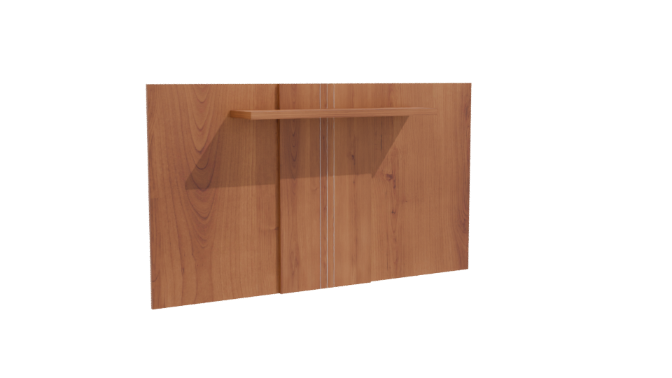 Modern Wooden Panel 3D Model - Professional 3D Model Render 10