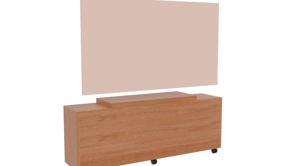 Contemporary TV Stand Model 3D - Professional 3D Model Render 4