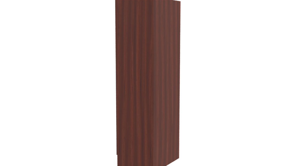 Stylish Wooden Cabinet 3D Model - Professional 3D Model Render 3