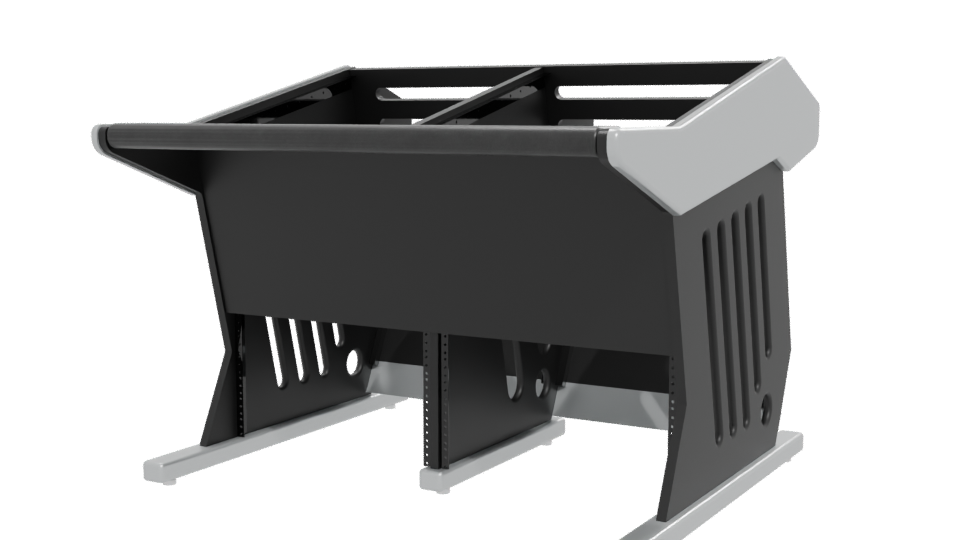 Stylish Modern Display Table 3D - Professional 3D Model Render 12