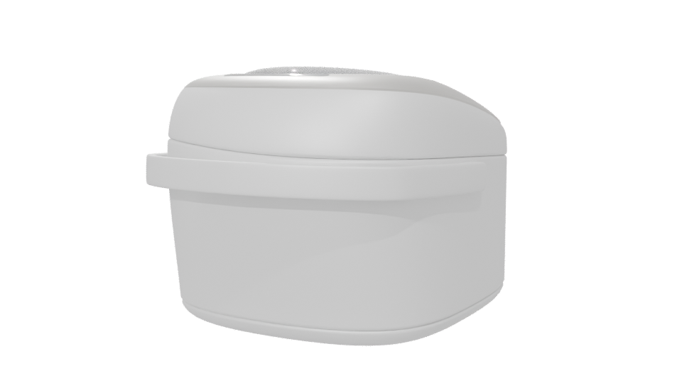 High-Tech Rice Cooker Model - Professional 3D Model Render 6