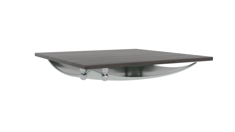 Stylish Modern Coffee Table 3D - Professional 3D Model Render 4