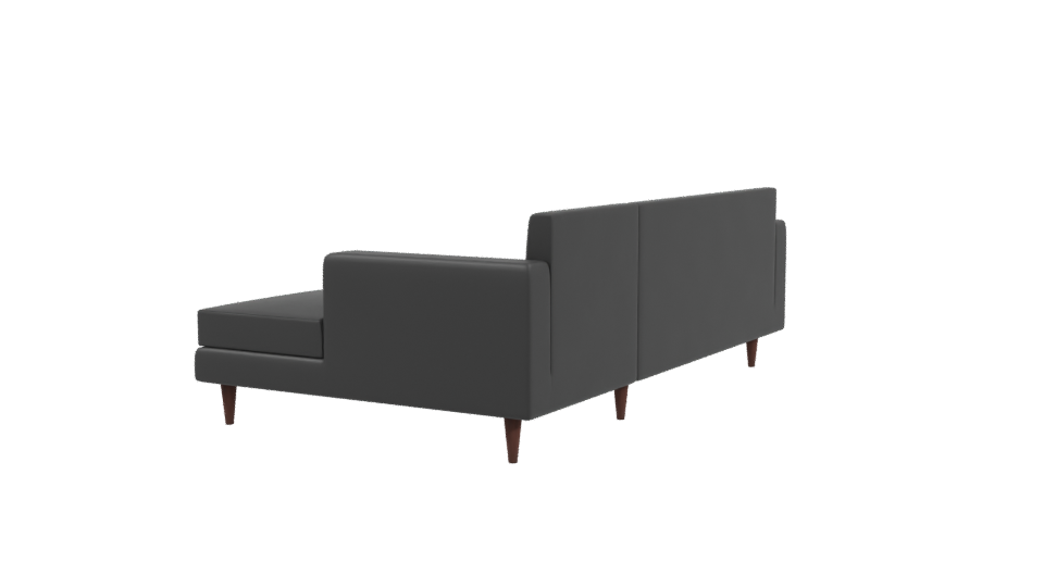 Contemporary Sectional Sofa 3D Model - Professional 3D Model Render 3