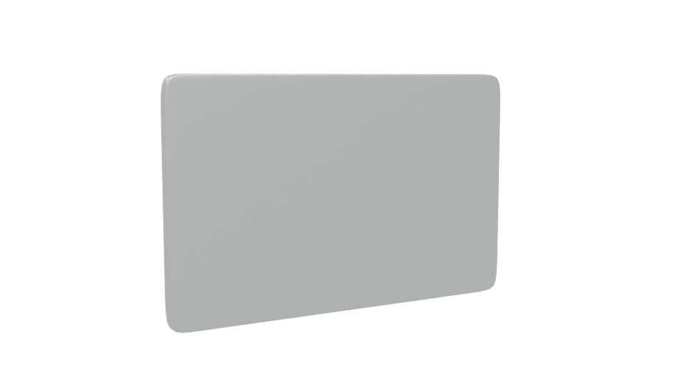 Stylish Brushed Metal Plate 3D - Professional 3D Model Render 4