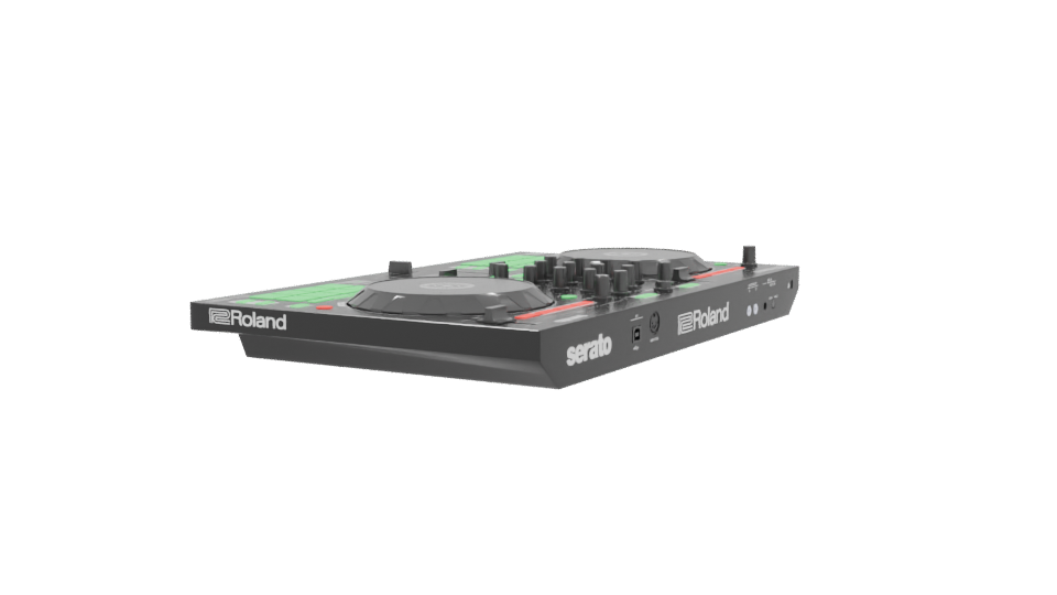 Compact DJ Controller 3D Model - Professional 3D Model Render 3
