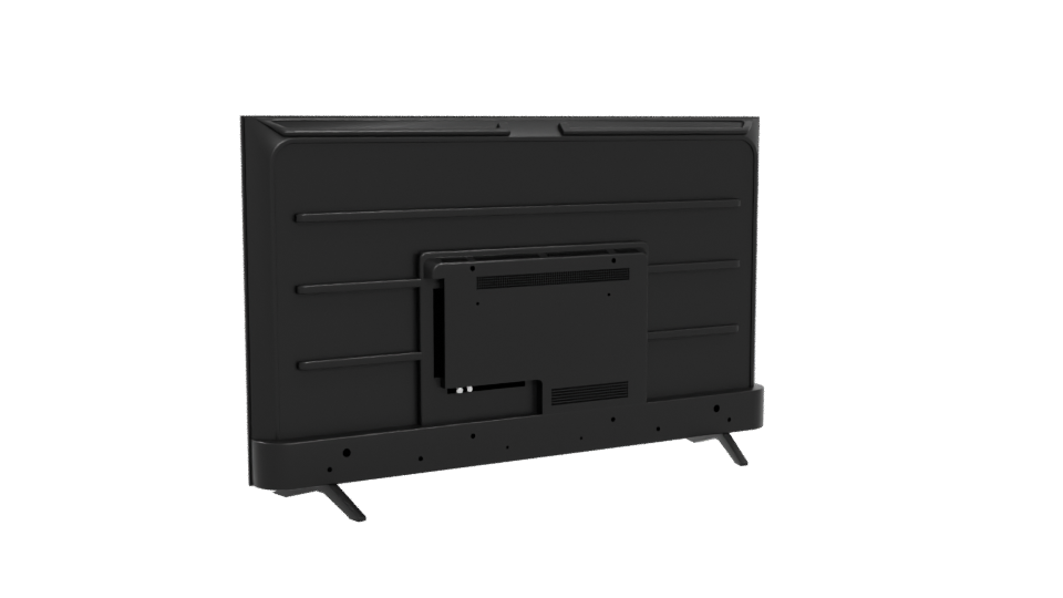 Vibrant LED TV Display Model - Professional 3D Model Render 4