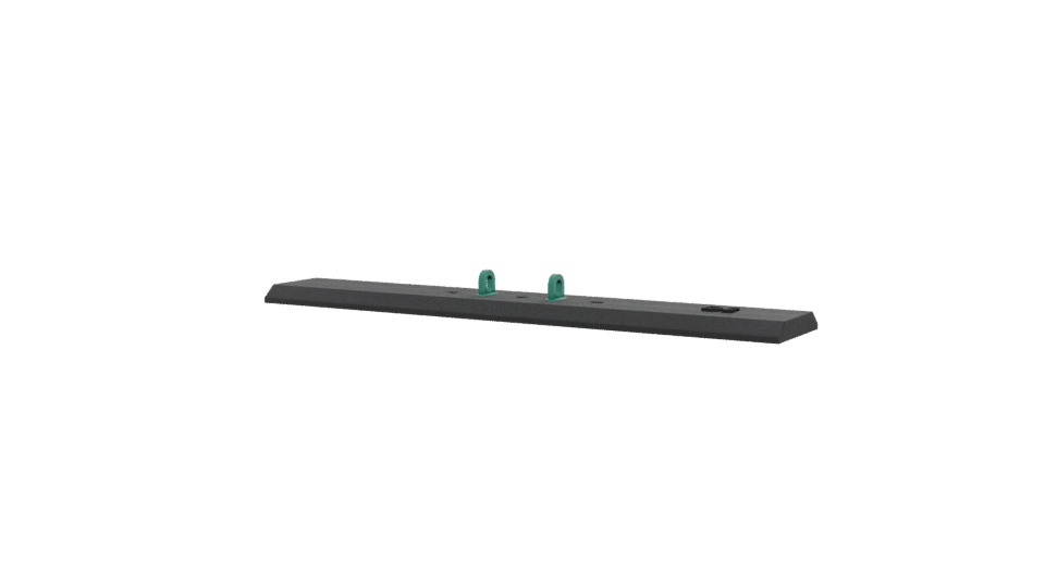 Minimalist Black Display Shelf Model - Professional 3D Model Render 12