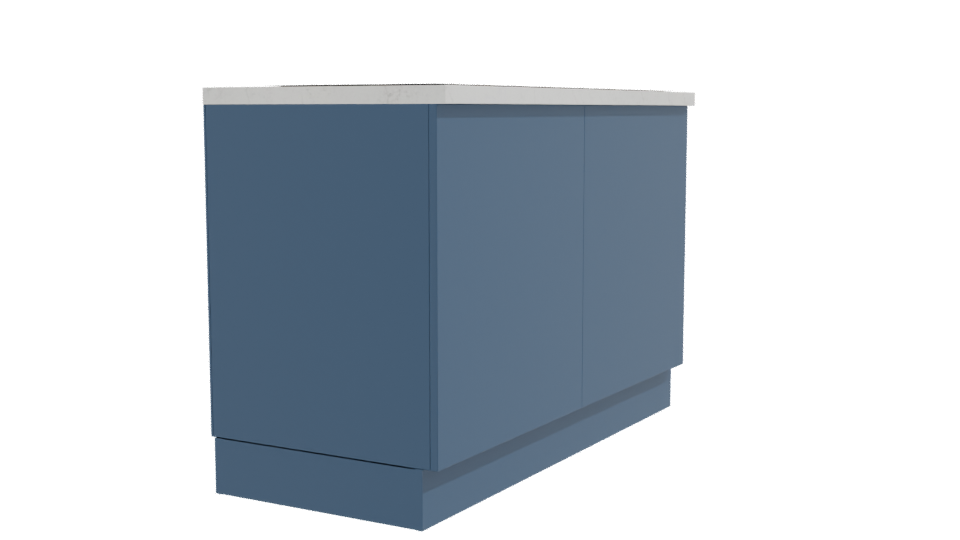 Contemporary Kitchen Island 3D Model - Professional 3D Model Render 9