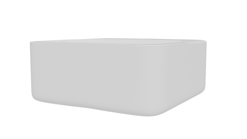 Sleek Modern Freestanding Bathtub - Professional 3D Model Render 12