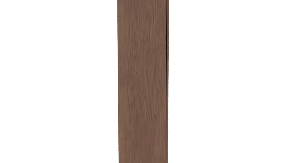 Stylish Wooden Storage Cabinet 3D - Professional 3D Model Render 8