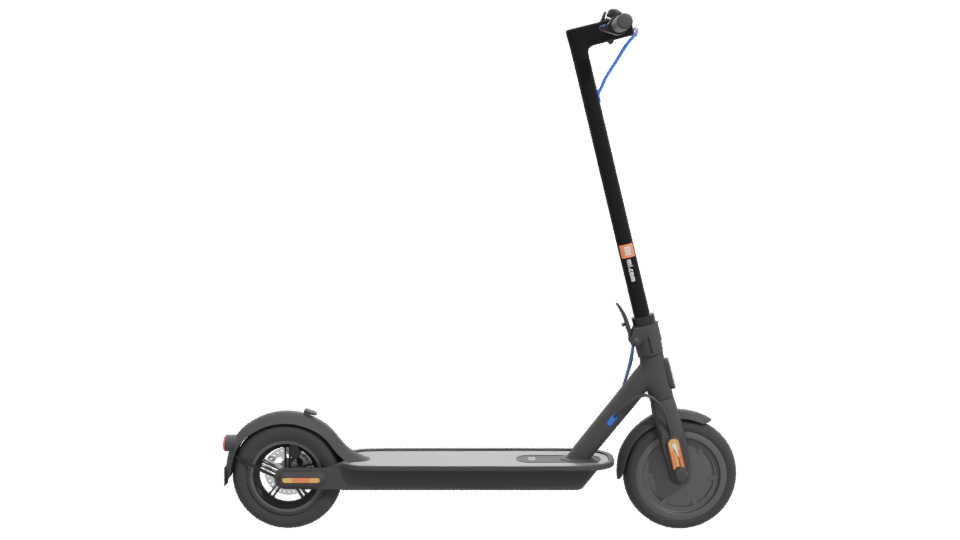 Sleek Urban Electric Scooter 3D Model - Professional 3D Model Render 11