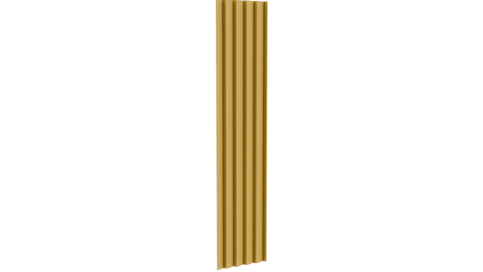 Stylized Vertical Column Model - Professional 3D Model Render 10