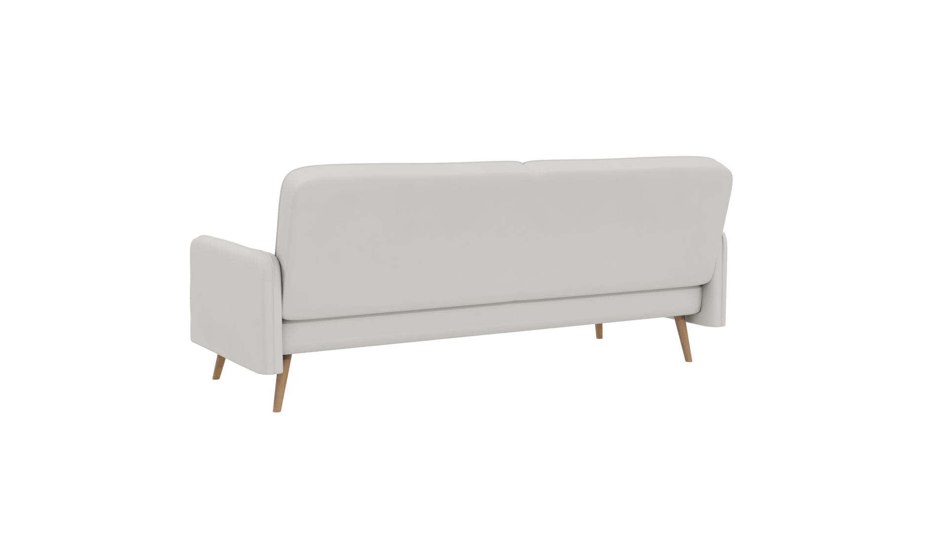 Minimalist White Sofa 3D Model - Professional 3D Model Render 16