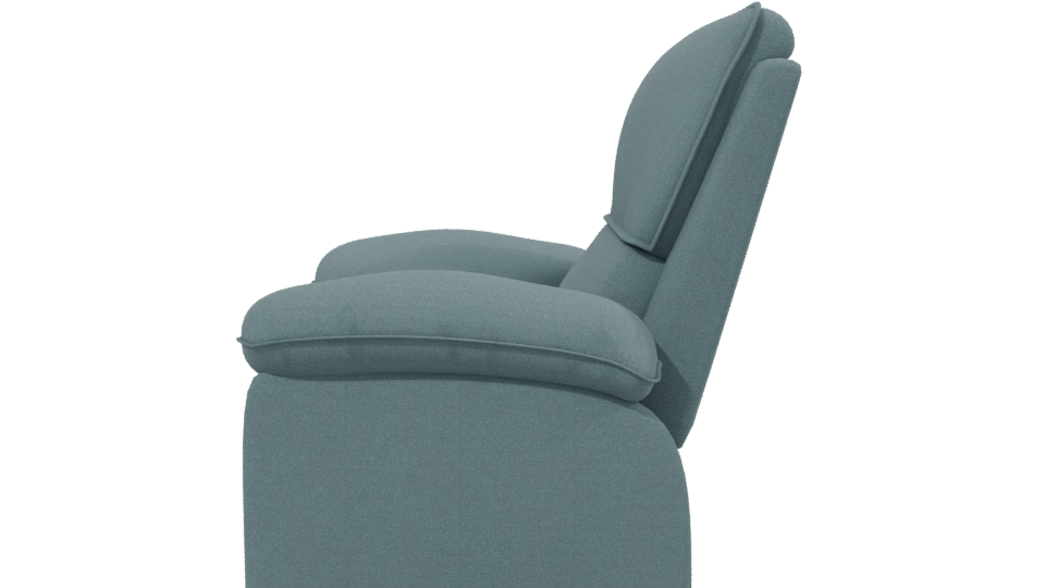 Reclining Armchair 3D Model - Professional 3D Model Render 2