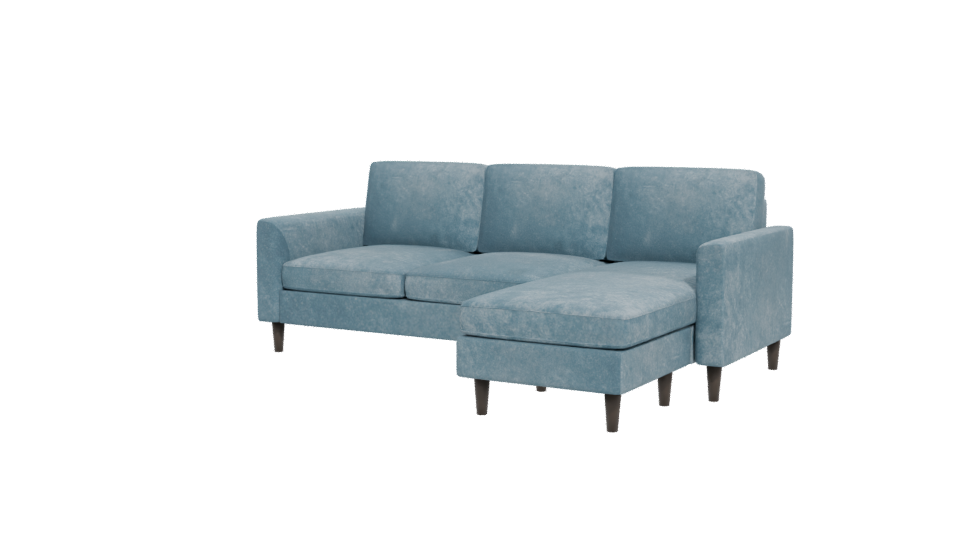 Stylish Corner Sofa 3D Model - Professional 3D Model Render 12