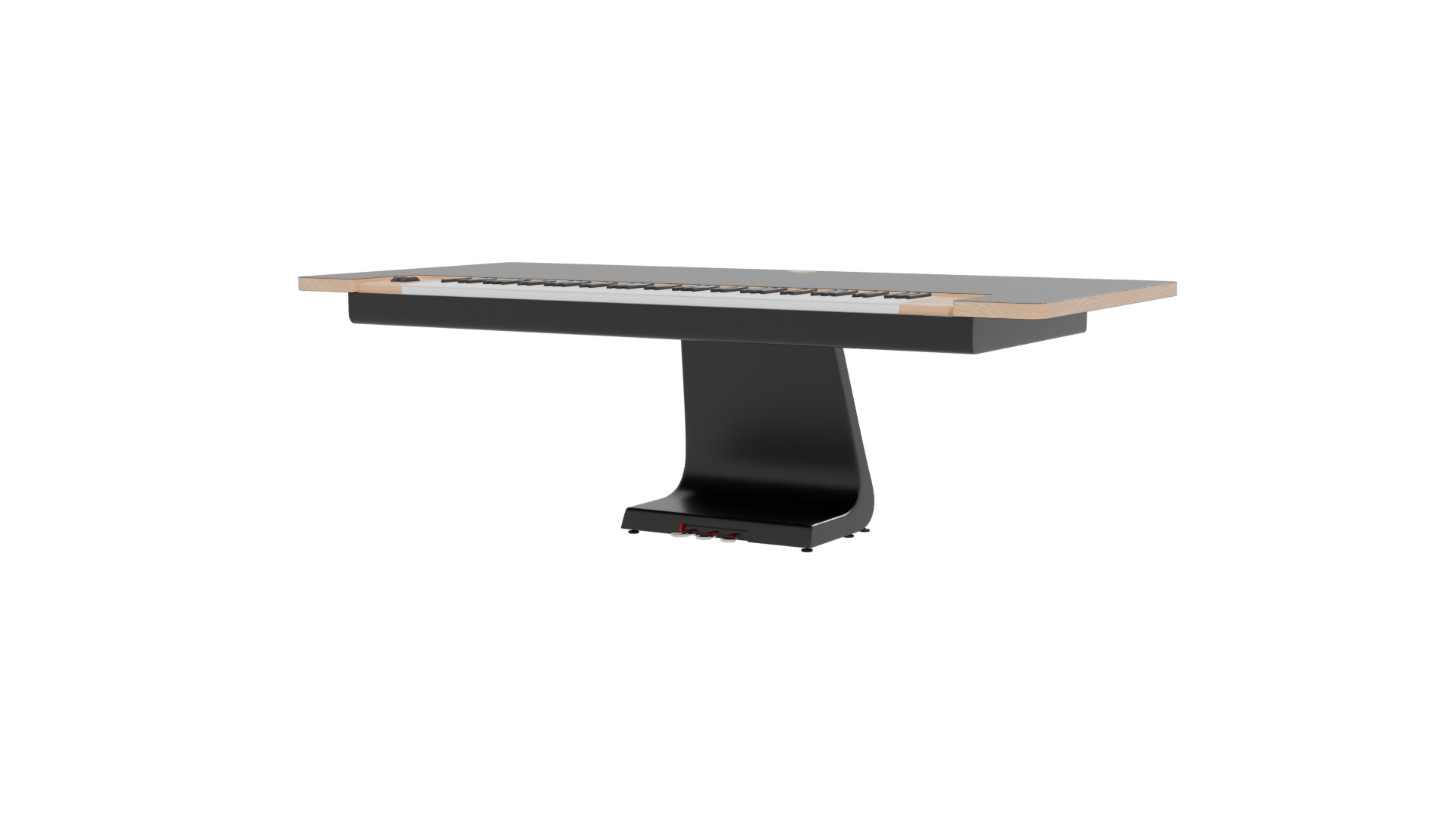 Sleek Digital Piano 3D Model - Professional 3D Model Render 12