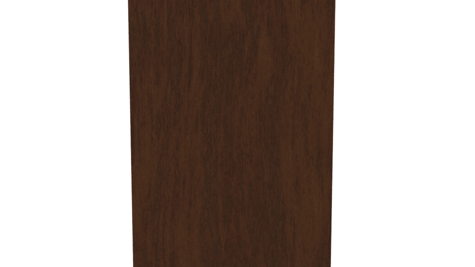 Stylish Wooden Nightstand Model - Professional 3D Model Render 8