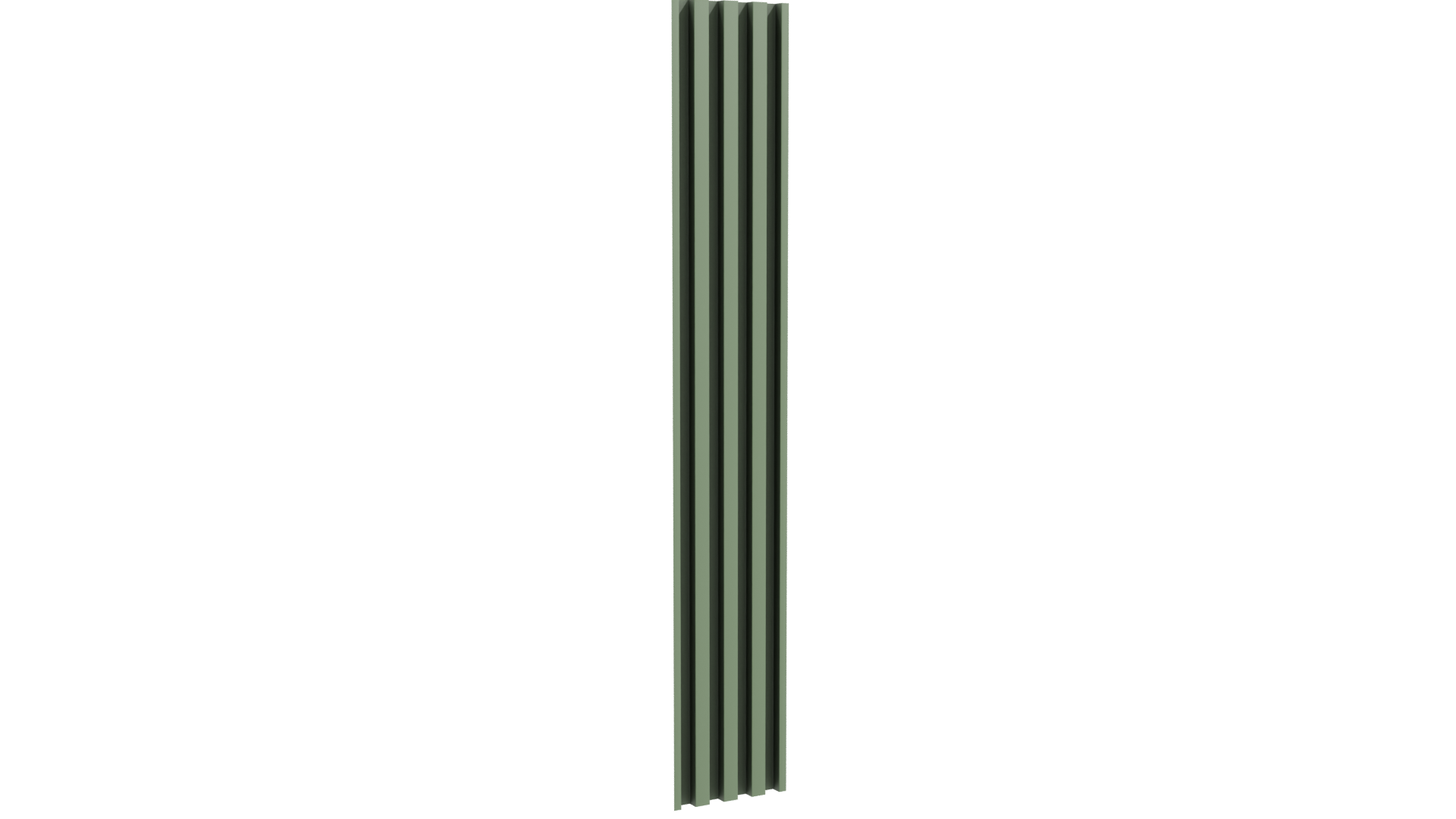 Stylized Vertical Panel Design 3D Model - Professional 3D Model Render 10