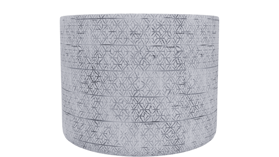 Elegant Decorative Pot 3D Model - Professional 3D Model Render 4